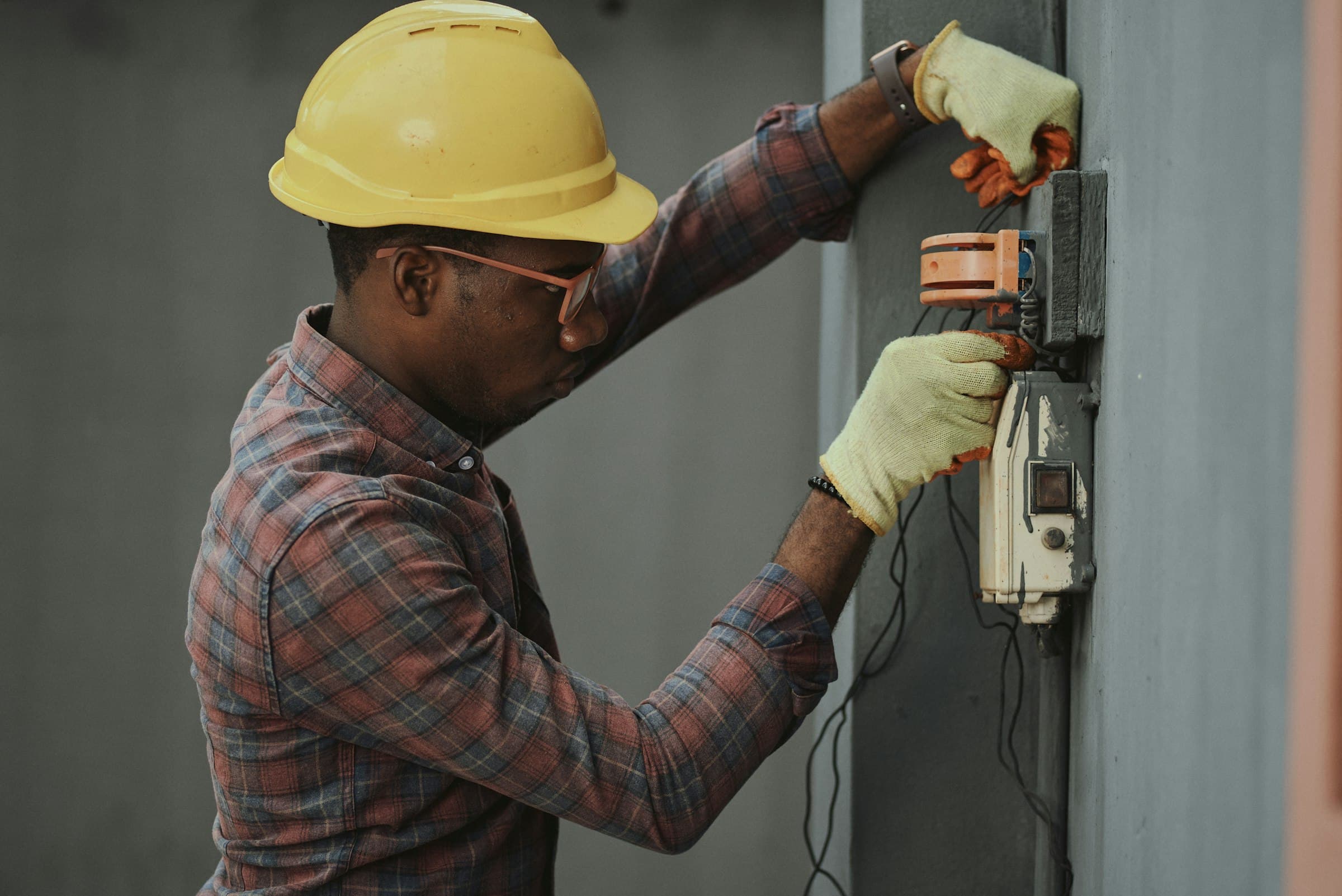 LMC electrician at work